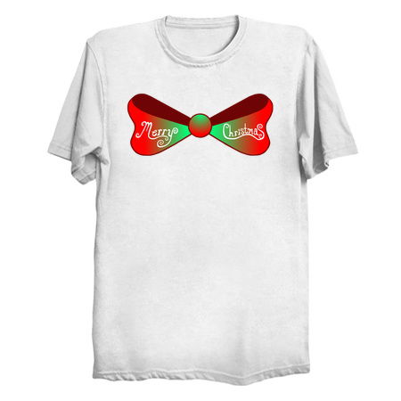 Merry Christmas Red and Green Bow tiny thumbnail
