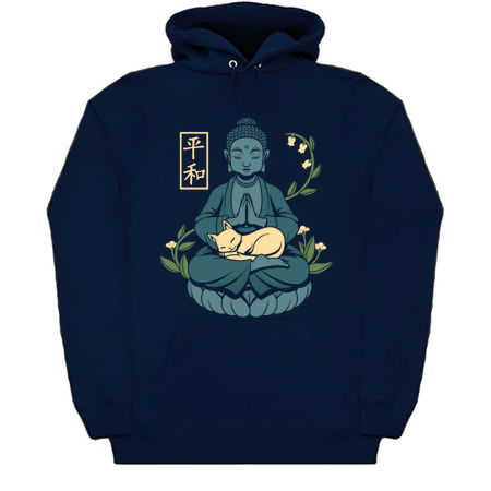 Cat Meditation Buddhism Buddha by Tobe Fonseca tiny thumbnail