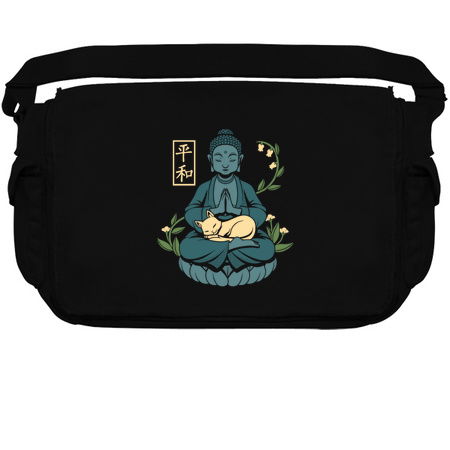 Cat Meditation Buddhism Buddha by Tobe Fonseca tiny thumbnail