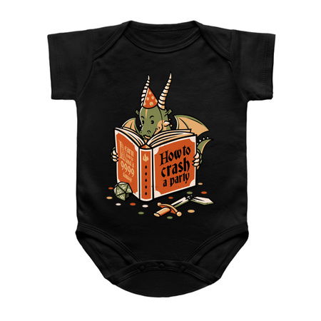 Dragon Reading a Book RPG Party Crashing by Tobe Fonseca tiny thumbnail