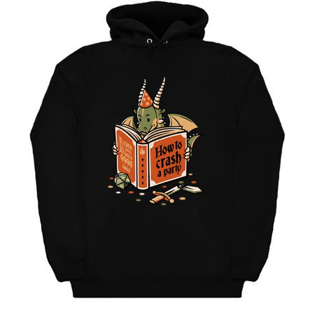 Dragon Reading a Book RPG Party Crashing by Tobe Fonseca tiny thumbnail