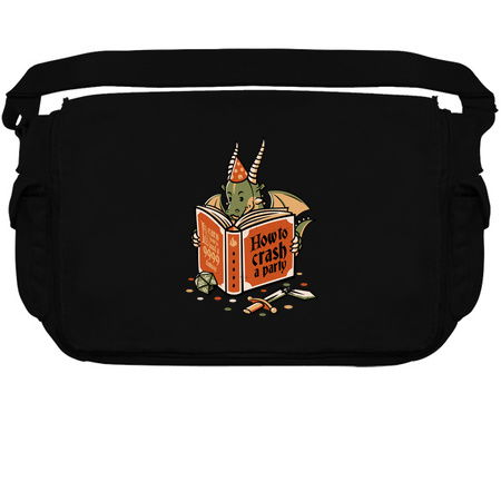 Dragon Reading a Book RPG Party Crashing by Tobe Fonseca tiny thumbnail