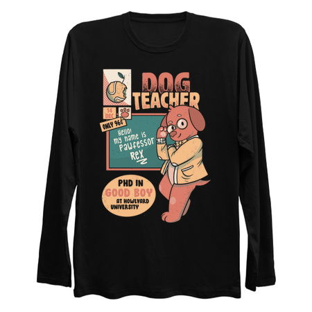Pawfessor Teacher Dog Professor School I Love My Teacher by Tobe Fonseca tiny thumbnail
