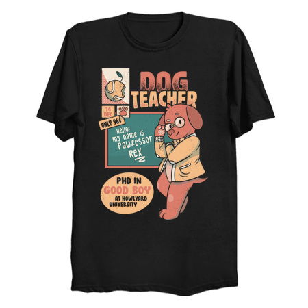 Pawfessor Teacher Dog Professor School I Love My Teacher by Tobe Fonseca tiny thumbnail