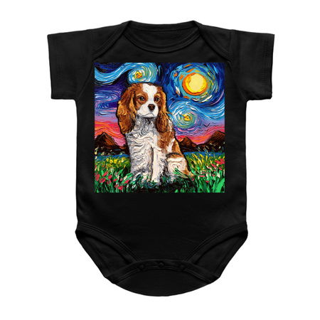 Blenheim Cavalier King Charles Spaniel Night tiny thumbnail
