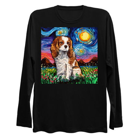 Blenheim Cavalier King Charles Spaniel Night tiny thumbnail