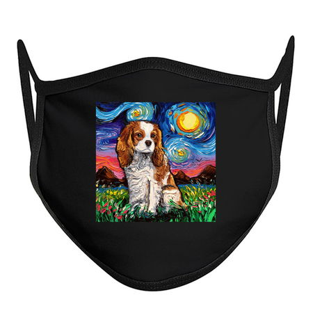 Blenheim Cavalier King Charles Spaniel Night tiny thumbnail