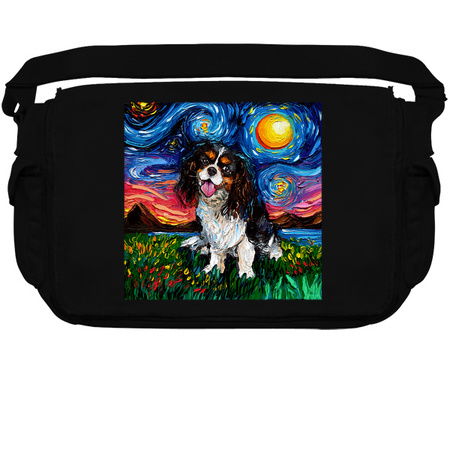 Tri Color Cavalier King Charles Spaniel Night tiny thumbnail