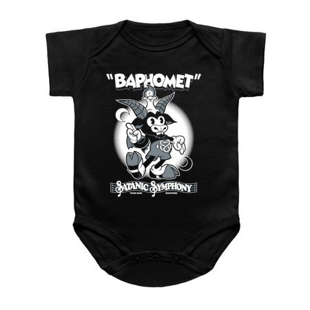 Baphomet - Vintage Cartoon Rubber Hose Devil - Satanic Symphony tiny thumbnail