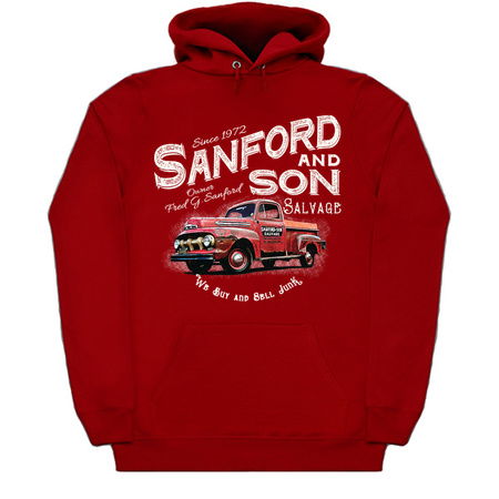 Sanford and Son We buy and Sell Junk Beat Up Red Truck tiny thumbnail