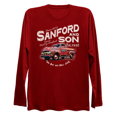Sanford and Son We buy and Sell Junk Beat Up Red Truck tiny thumbnail