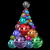 1970s Multicolor Disco Ball Christmas Tree tiny thumbnail
