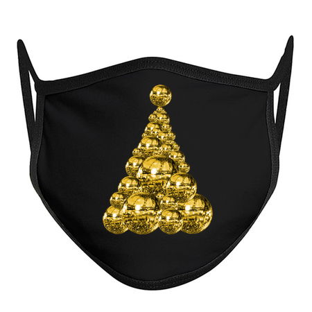 Glittering Gold Disco Ball Christmas Tree tiny thumbnail