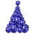 1970's Indigo Disco Christmas Tree tiny thumbnail