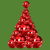 Jolly Red Disco Ball Christmas Tree tiny thumbnail