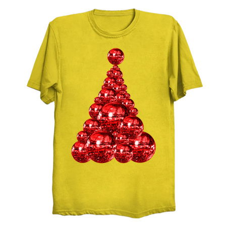 Jolly Red Disco Ball Christmas Tree tiny thumbnail