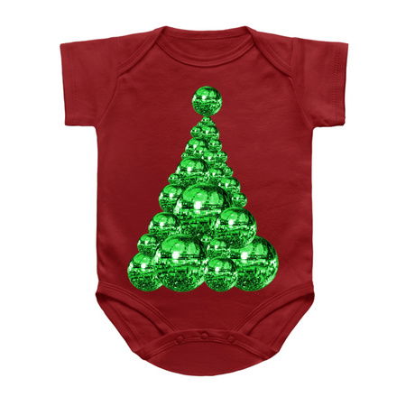 Groovy Green Disco Ball Christmas Tree tiny thumbnail