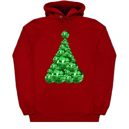 Groovy Green Disco Ball Christmas Tree tiny thumbnail