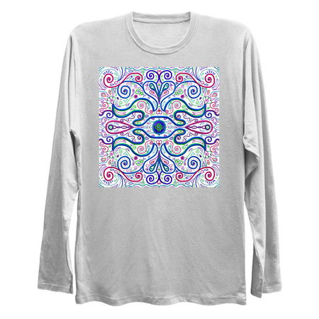 Psychedelic Eye Linear Symmetry Pattern tiny thumbnail