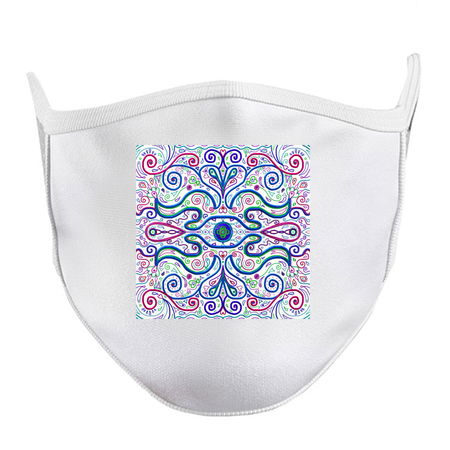 Psychedelic Eye Linear Symmetry Pattern tiny thumbnail