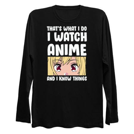 that´s what i do i watch anime and i know things tiny thumbnail
