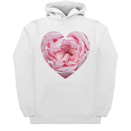 Delicate Pink Rose Flower Heart tiny thumbnail