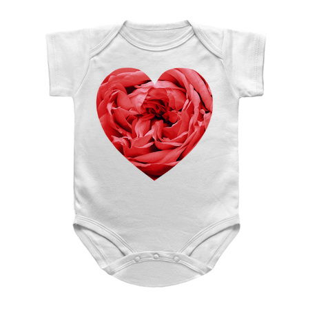 Romantic Red Rose Flower Heart tiny thumbnail