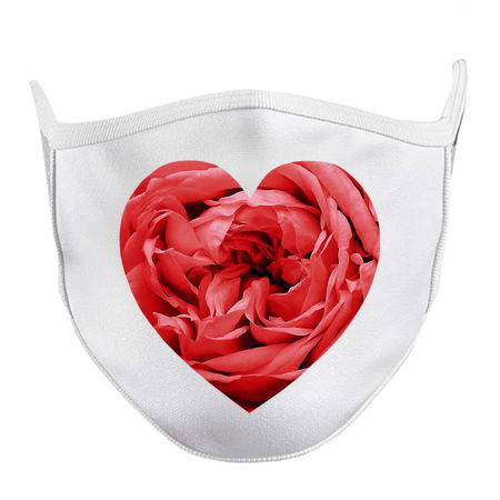 Romantic Red Rose Flower Heart tiny thumbnail