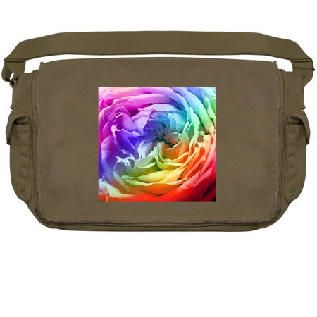 Rainbow Rose Flower Petal Pattern tiny thumbnail