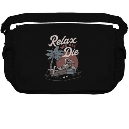 Relax We All Die - Funny Dead Skull Summer Gift tiny thumbnail