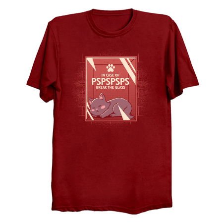 In Case of Nightmares Break The Glass Cat by Tobe Fonseca tiny thumbnail