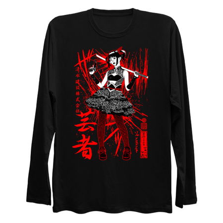 Japanese female student ninja warrior tiny thumbnail