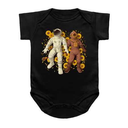 Astronaut Scuba Diving Holding Hands by Tobe Fonseca tiny thumbnail