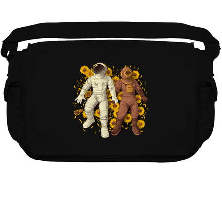 Astronaut Scuba Diving Holding Hands by Tobe Fonseca tiny thumbnail