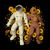 Astronaut Scuba Diving Holding Hands by Tobe Fonseca tiny thumbnail