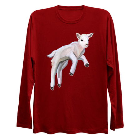 Cute Galloping Baby Spring Lamb tiny thumbnail