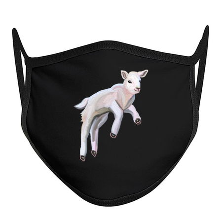 Cute Galloping Baby Spring Lamb tiny thumbnail