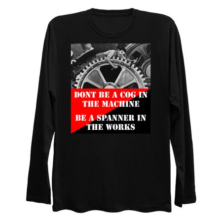 Anarchist -- Don't Be a Cog in The Machine tiny thumbnail