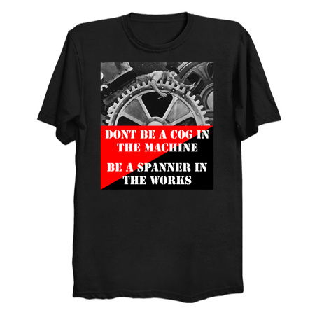 Anarchist -- Don't Be a Cog in The Machine tiny thumbnail