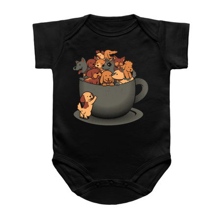 Puppy Latte Overflow Dog by Tobe Fonseca tiny thumbnail