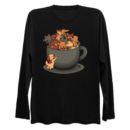 Puppy Latte Overflow Dog by Tobe Fonseca tiny thumbnail