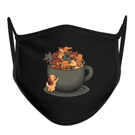 Puppy Latte Overflow Dog by Tobe Fonseca tiny thumbnail