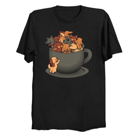 Puppy Latte Overflow Dog by Tobe Fonseca tiny thumbnail