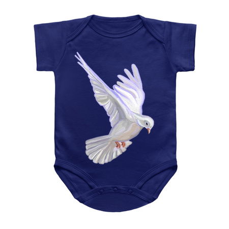 Flying White Angelic Dove Bird tiny thumbnail