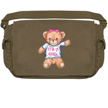 It's A Girl Teddy Bear Stuffed Animal tiny thumbnail