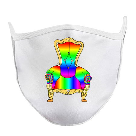 Colorful Rainbow Victorian Cheerful Chair tiny thumbnail