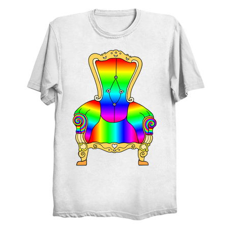 Colorful Rainbow Victorian Cheerful Chair tiny thumbnail