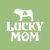 Lucky Mom English Bulldog- white ink tiny thumbnail
