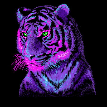 Lilac tiger - NeatoShop