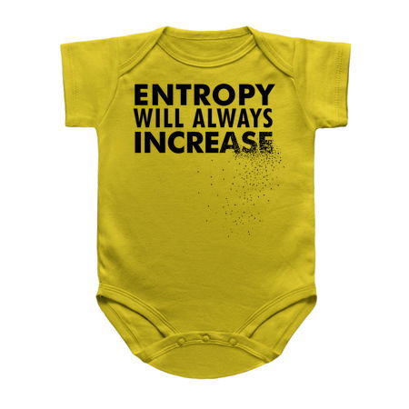 Entropy Will Always Increase - Nerdy Science Physics Shirt DARK PRINT tiny thumbnail